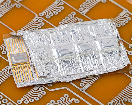 ICチップの帯電防止フィルム