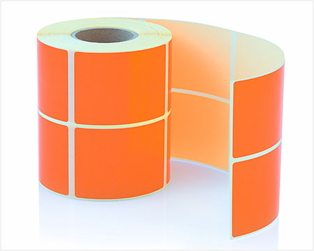 シリコーン剥離フィルムに粘着剤を塗布したひと巻のテープ